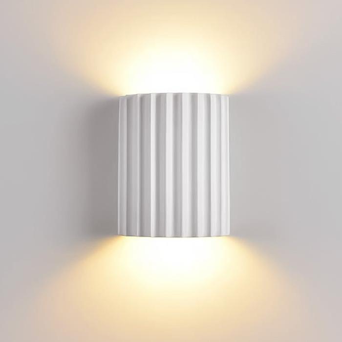 Nordic Resin Plaster Shade Wall Light