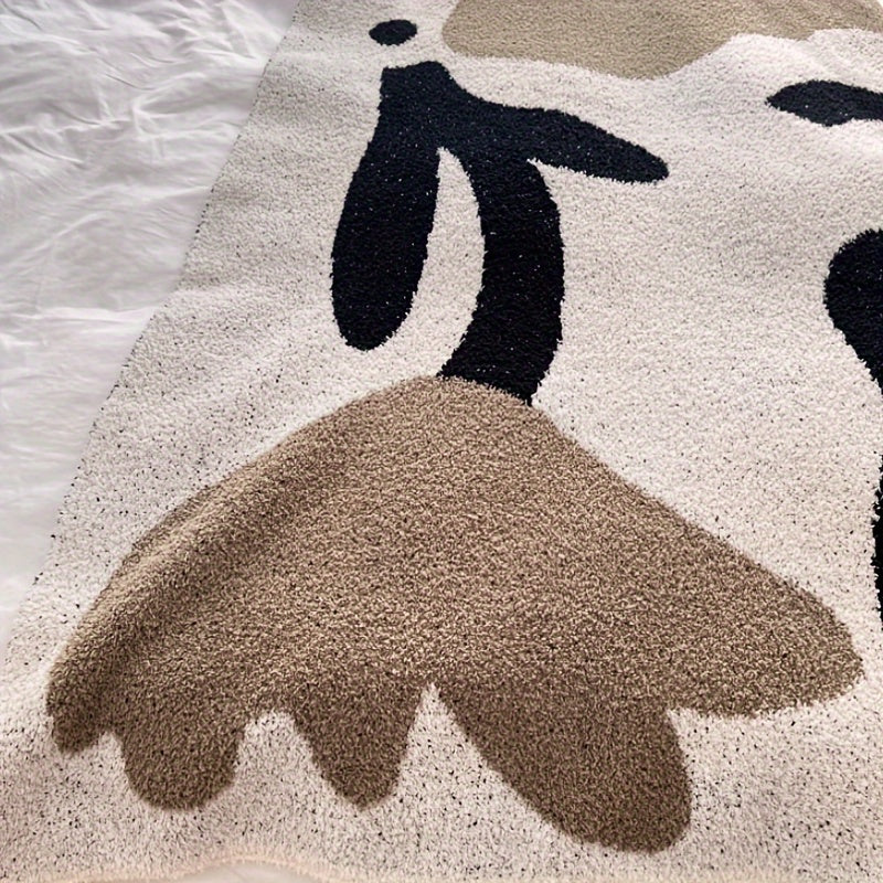 Soft Throw Blanket Warm Geometric Pattern