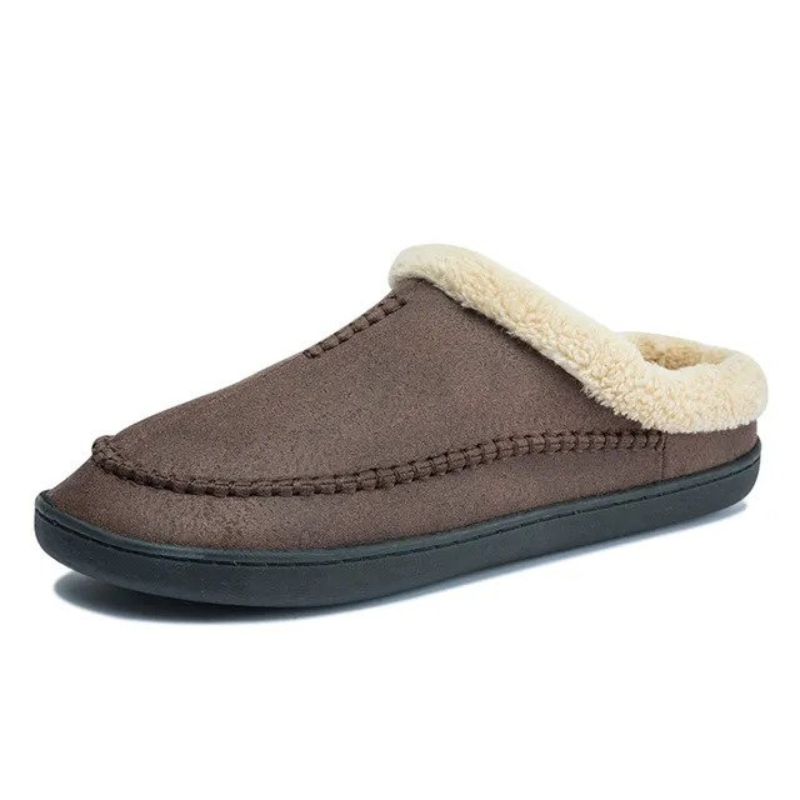 CloudSoft Indoor Slippers | Fleece-lined men's slippers to slip into