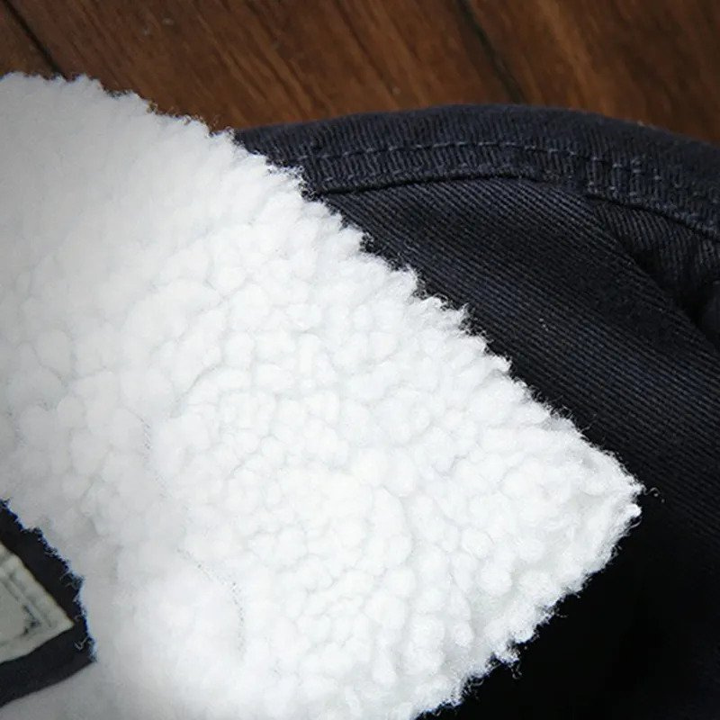 Essentials denim jacket | Winter jacket for men with fleece lining