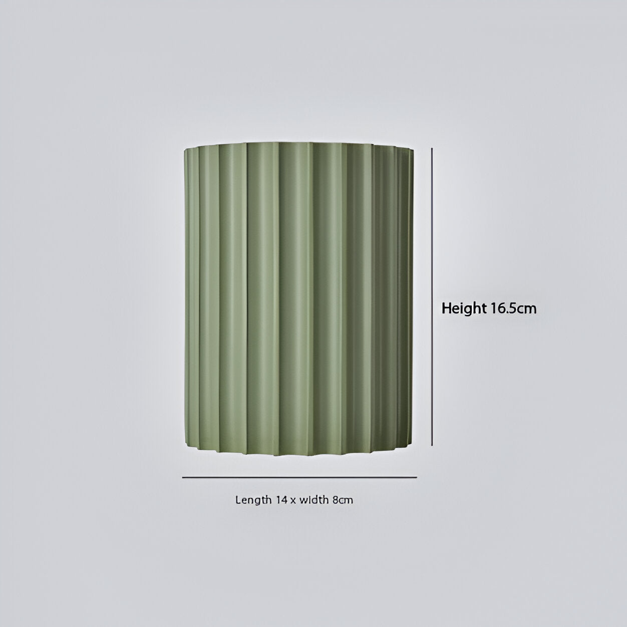 Nordic Resin Plaster Shade Wall Light