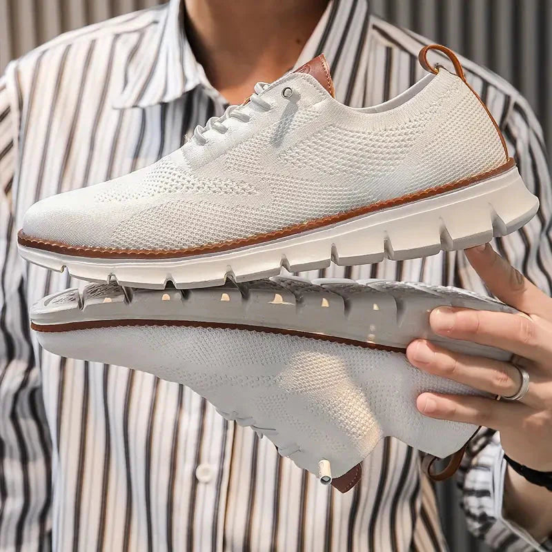 Leisure Shoes - Orthopedic - Lace-Up - Walking Shoes - Men's Sneakers