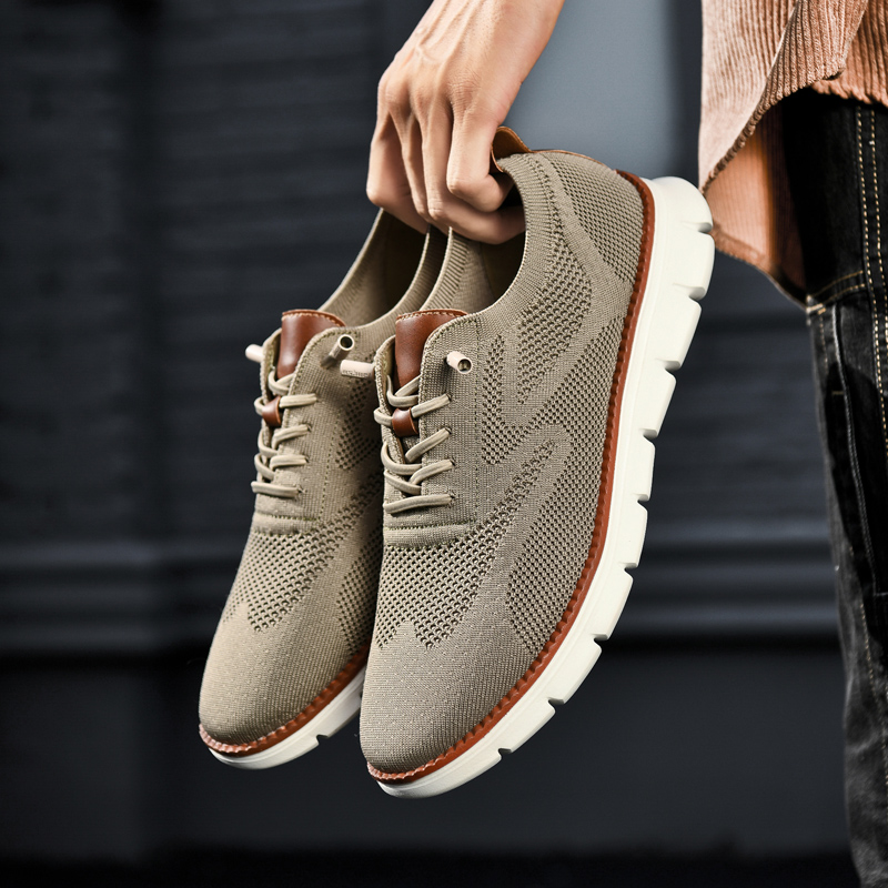 Leisure Shoes - Orthopedic - Lace-Up - Walking Shoes - Men's Sneakers