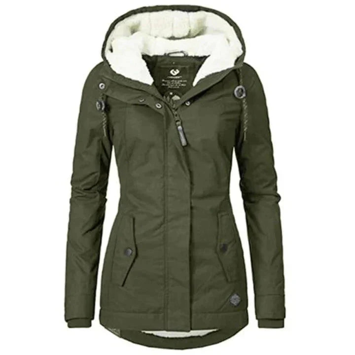 Winter Jacket | Hooded | Zip-Up | Winter Parka | Winter Coats Women
