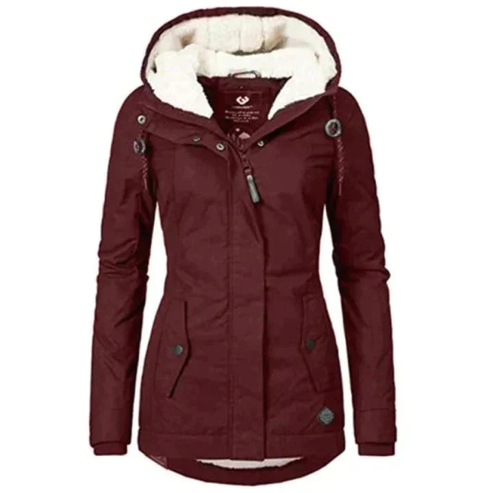 Winter Jacket | Hooded | Zip-Up | Winter Parka | Winter Coats Women