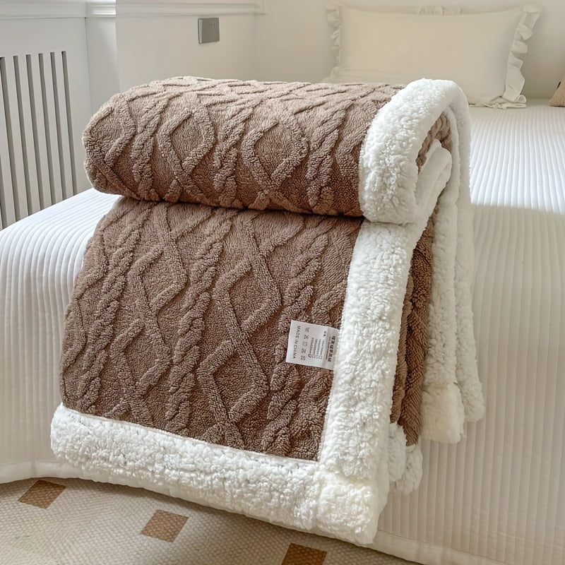 Fleece Throw Blanket Thick Plush