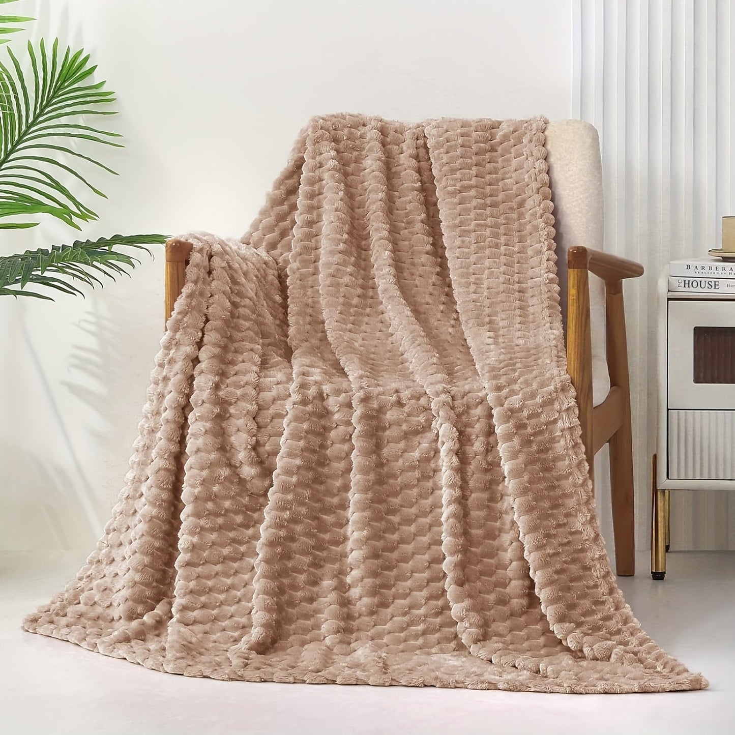 Fleece Throw Blanket Soft Fluffy