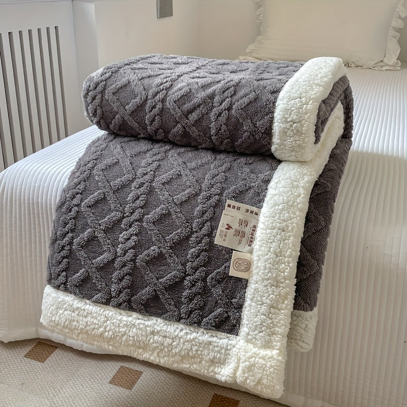 Fleece Throw Blanket Thick Plush