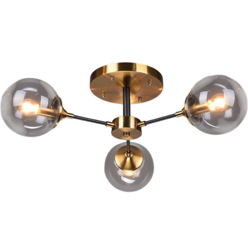 Nordic copper chandelier