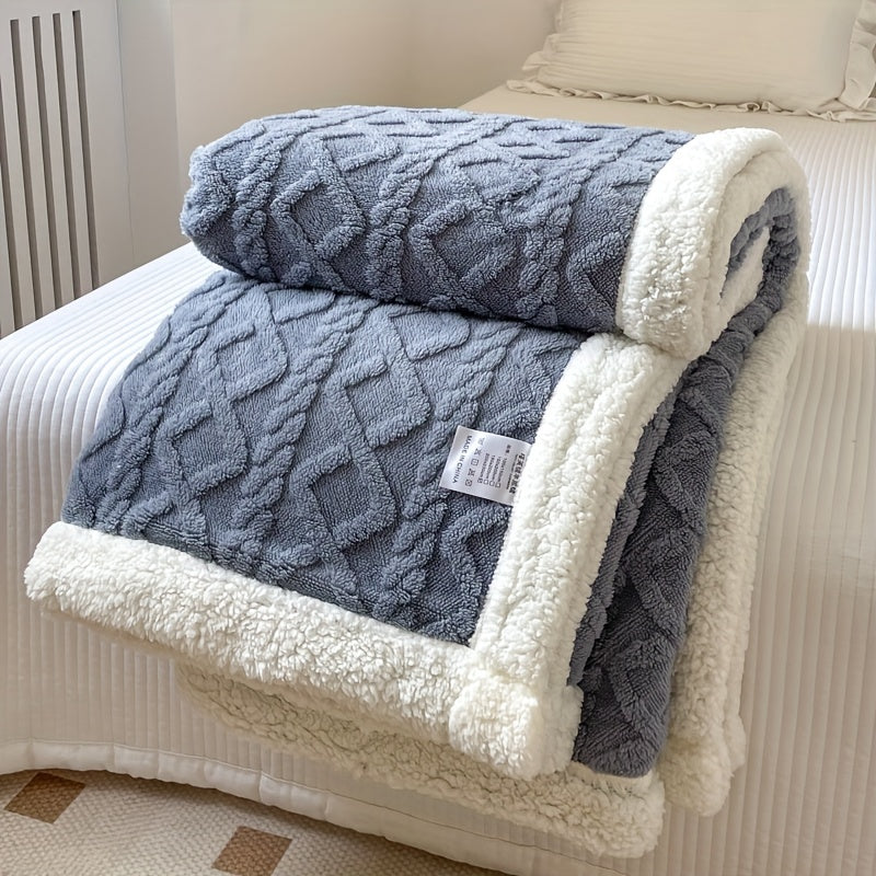 Fleece Throw Blanket Thick Plush