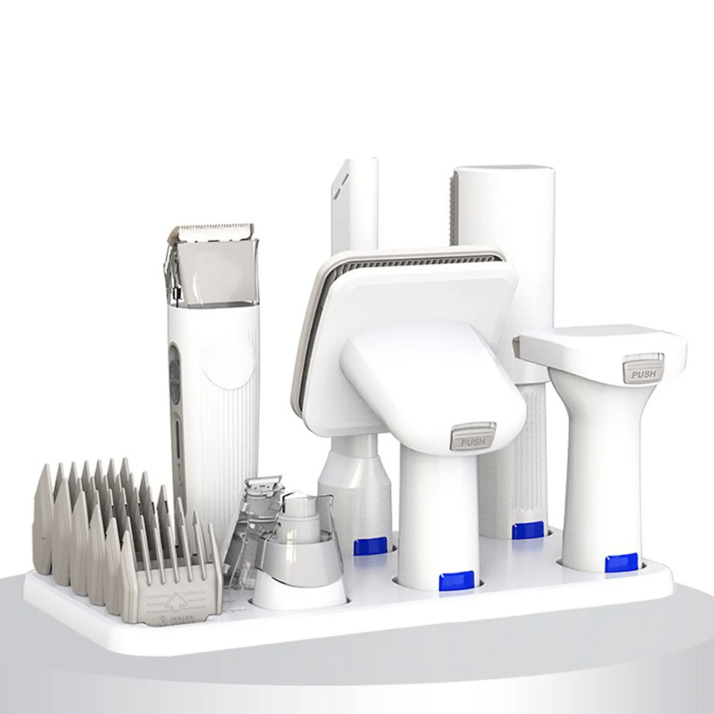 Professional Pet Grooming Vacuum Kit – All-in-One Grooming and Cleaning Solution