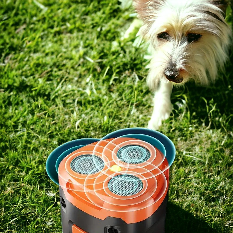 Ultrasonic Dog Trainer & Bark Deterrent – Handheld, Rechargeable & Safe Training Device