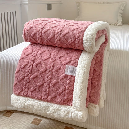 Fleece Throw Blanket Thick Plush