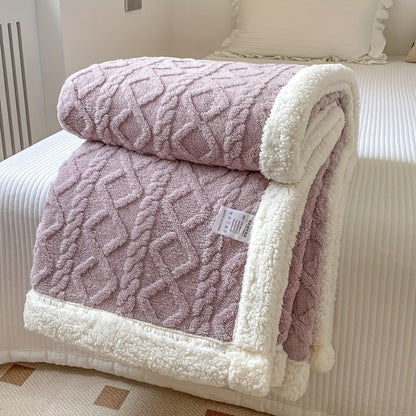 Fleece Throw Blanket Thick Plush