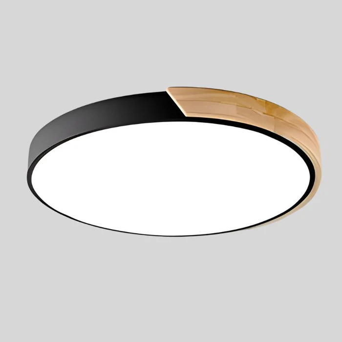 LED Modern Ultra Thin Wood Ceiling Light