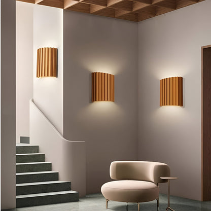 Nordic Resin Plaster Shade Wall Light