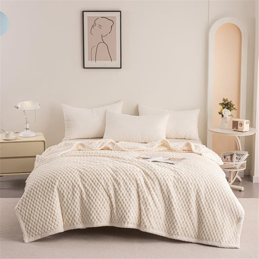 Velvet Throw Blanket Thick Winter Nap
