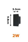 Waterproof LED Strip Wall Lamp