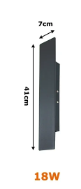 Waterproof LED Strip Wall Lamp