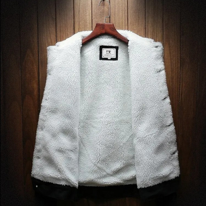 Essentials denim jacket | Winter jacket for men with fleece lining