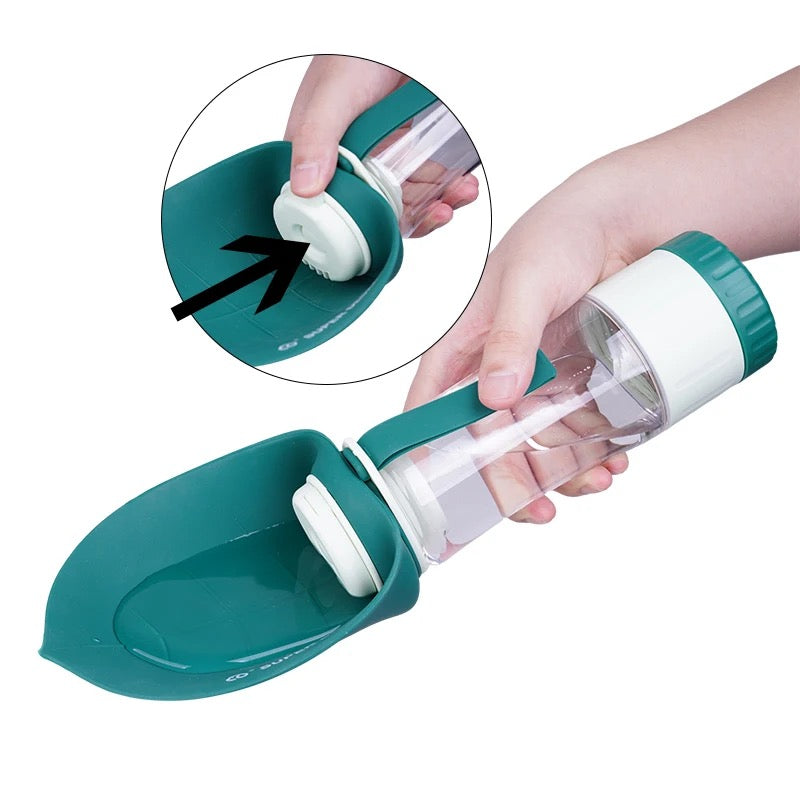 Portable Dog Water Bottle with Leak-Proof Design – Perfect for Walks, Travel & Outdoor Adventures