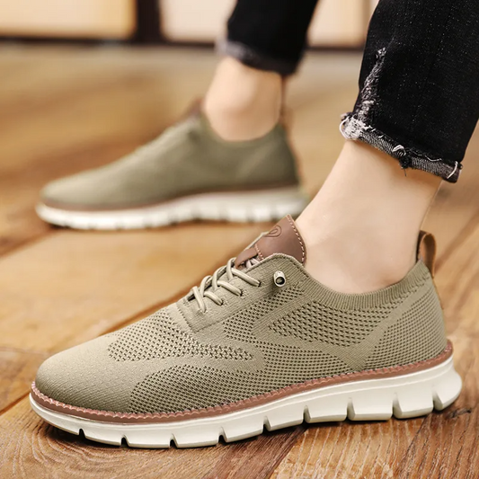 Leisure Shoes - Orthopedic - Lace-Up - Walking Shoes - Men's Sneakers