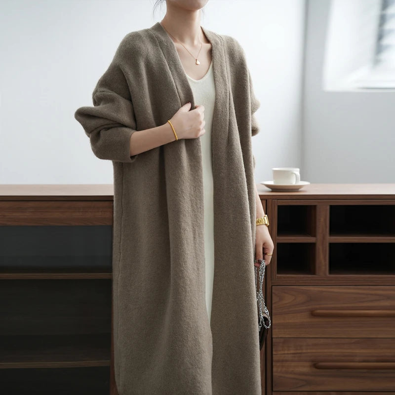 Long Cardigan | Open Front | Knitted | Oversized Cardigan | Women's Clothing