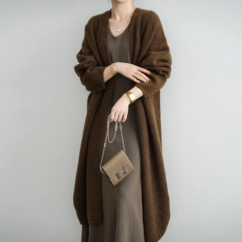 Long Cardigan | Open Front | Knitted | Oversized Cardigan | Women's Clothing