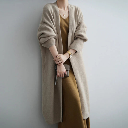 Long Cardigan | Open Front | Knitted | Oversized Cardigan | Women's Clothing