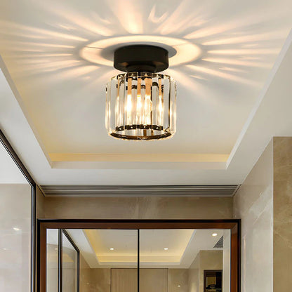 Modern Nordic Crystal Glass LED Ceiling Light