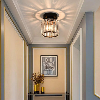 Modern Nordic Crystal Glass LED Ceiling Light