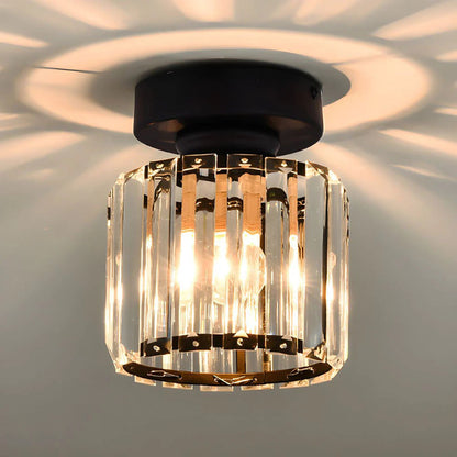 Modern Nordic Crystal Glass LED Ceiling Light