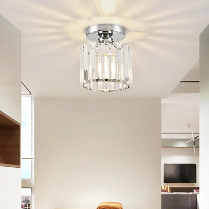 Modern Nordic Crystal Glass LED Ceiling Light