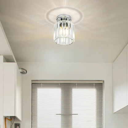 Modern Nordic Crystal Glass LED Ceiling Light