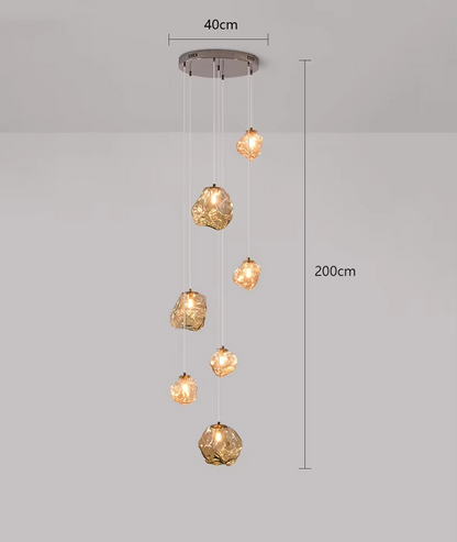 Modern Stairway Chandelier