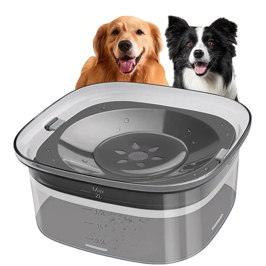 No-Spill Dog Water Bowl – Anti-Splash, Slow Drinking & Travel-Friendly Pet Water Dispenser