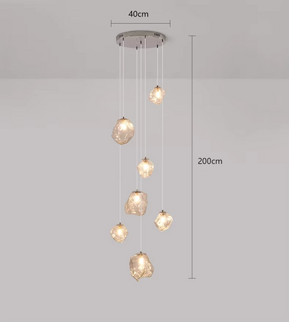 Modern Stairway Chandelier