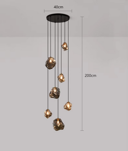 Modern Stairway Chandelier