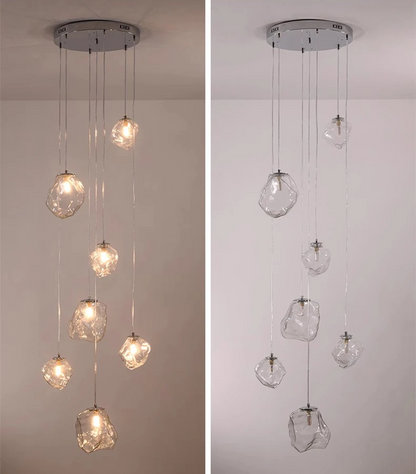 Modern Stairway Chandelier