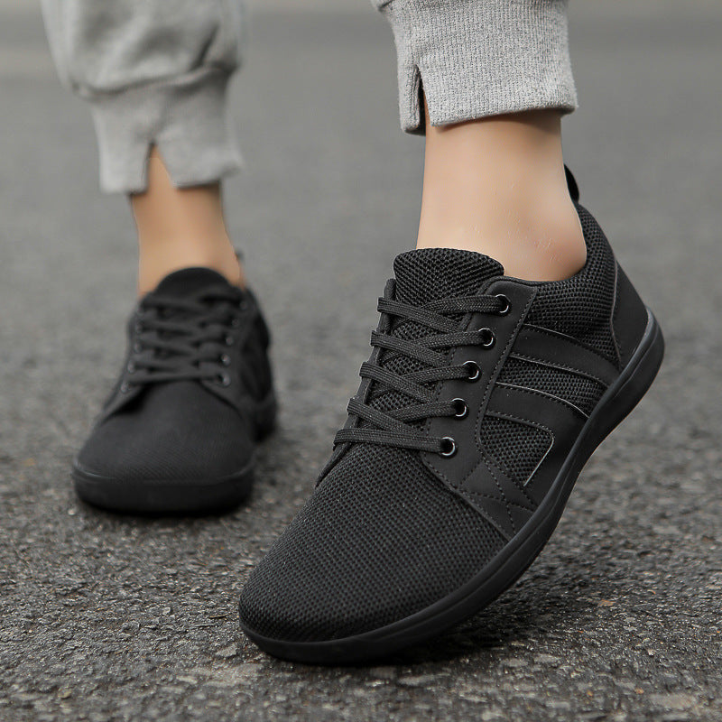 Sneakers - Lace-Up - Wide Toe - Barefoot Shoes - Orthopedic Shoes