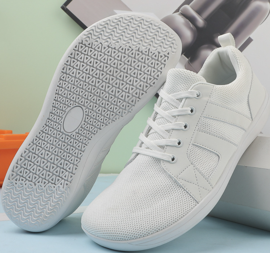 Sneakers - Lace-Up - Wide Toe - Barefoot Shoes - Orthopedic Shoes