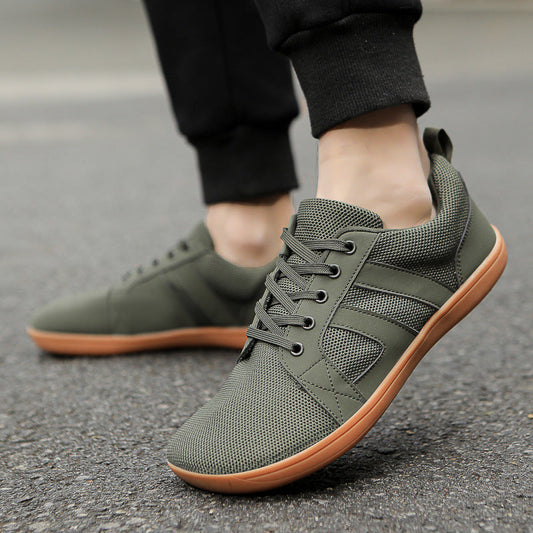 Sneakers - Lace-Up - Wide Toe - Barefoot Shoes - Orthopedic Shoes