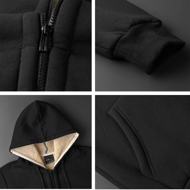 Walter Winter Vest | Warm fleece lined Vest for men
