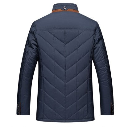 Winter Jacket - Collar - Zip Up - Puffer Jacket - Men's Jacket