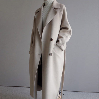 Wool Coat | Oversized | Belt | Long Coat | Women's Wool Overcoat
