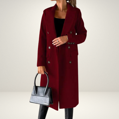 Zaara Wool Coat | Stylish women's coat for fall and winter