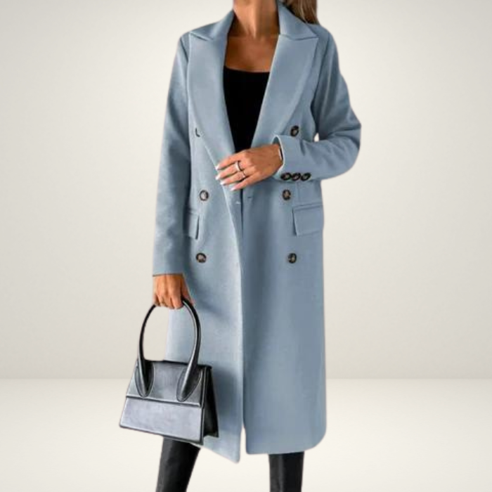 Zaara Wool Coat | Stylish women's coat for fall and winter