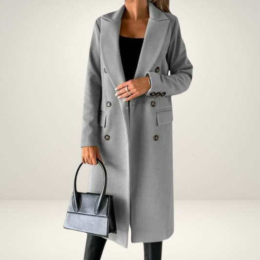 Zaara Wool Coat | Stylish women's coat for fall and winter