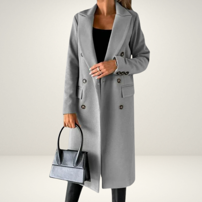 Zaara Wool Coat | Stylish women's coat for fall and winter