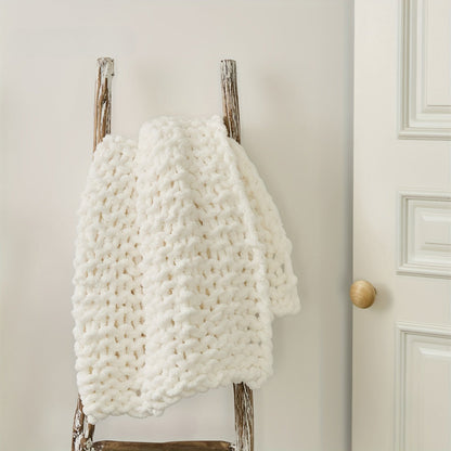 Soft Throw Blanket Knitted Handmade